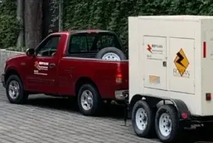 renta de generador de luz para obra en construcción